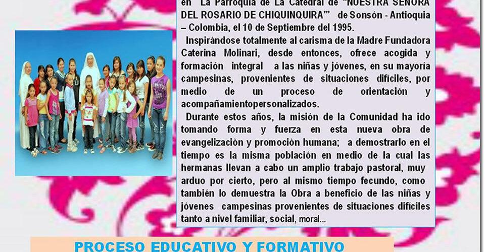 SONSON - CENTRO APOSTOLICO MARIA SS.1